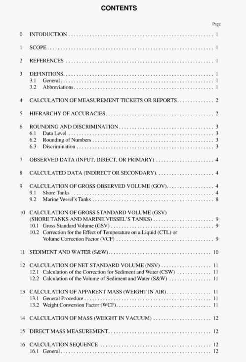 API MPMS 12.1.1:2001 pdf download
