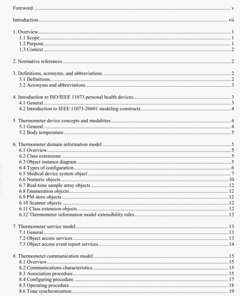 IEEE 11073-10408:2010 pdf free download