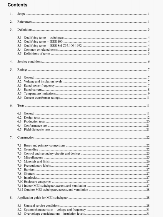 IEEE Std C37.20.3:2001 pdf free download