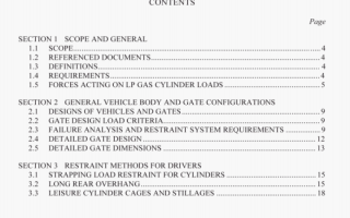 AS 5714:2015 pdf – Load restraint for LP Gas cylinder distribution