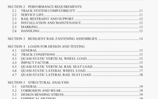 AS 1085.17:2003 pdf – Railway track material Part 17: Steel sleepers