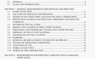 AS 4799:2000 pdf – lnstallation of underground utility services and pipelines within railway boundaries