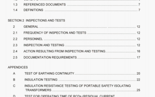 AS/NZS 3760:2003 pdf – ln-service safety inspection and testing of electrical equipment