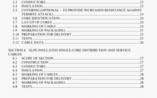 AS/NZS 4961:2003 pdf – Electric cables-Polymeric insulated—For distribution and service applications