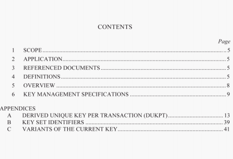 AS 2805.6.7:2011 pdf – Electronic funds transfer—Requirements for interfacesPart 6.7: Key management— Transaction keys-Derived unique keyper transaction (DUKPT)