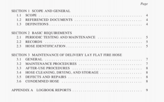 AS 1851.9:1997 pdf – Maintenance of fire protection equipment Part 9: Delivery lay flat fire hose