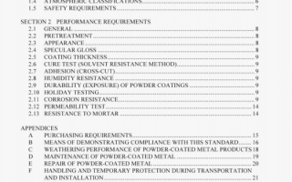 AS 4506:2005 pdf – Metal finishing-Thermoset powder coatings