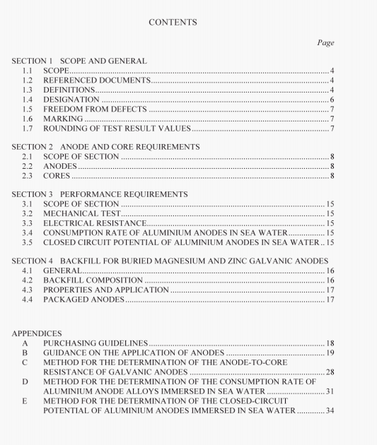 AS 2239:2003 pdf – Galvanic (sacrificial) anodes for cathodic protection