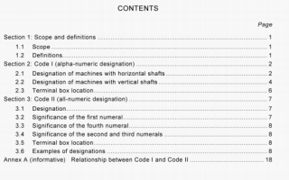 AS 60034.7:2009 pdf – Rotating electrical machines Part 7: Classification of types ofconstruction, mounting arrangements and terminal box position (IM Code)