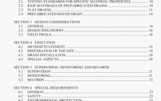 AS 8700:2011 pdf – Execution of prefabricated vertical drains