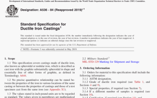 ASTM A536:2019 pdf download