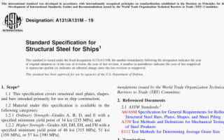 ASTM A131:19 pdf download