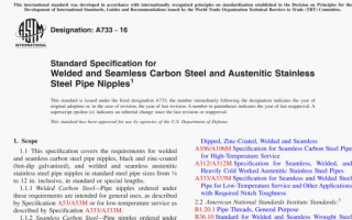 ASTM A733:16 pdf download