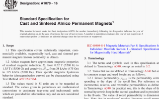 ASTM A1070:16 pdf download