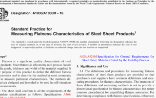 ASTM A1030:16 pdf download