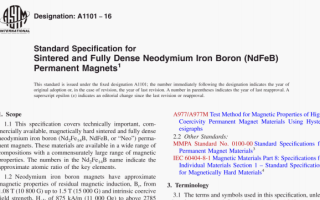 ASTM A1101:16 pdf download