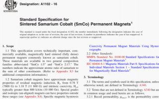 ASTM A1102:16 pdf download