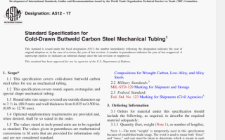 ASTM A512:17 pdf download
