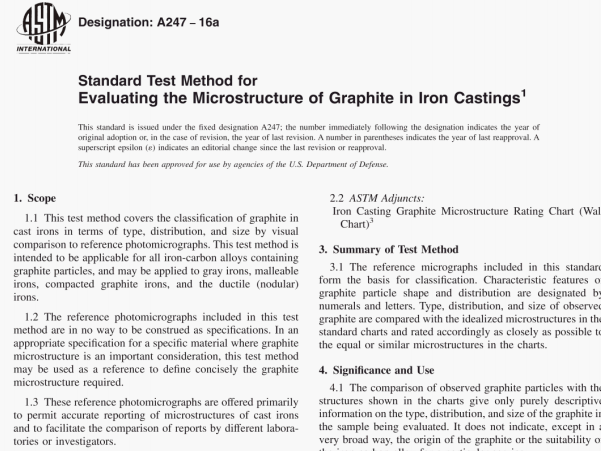 ASTM A247:16 pdf download
