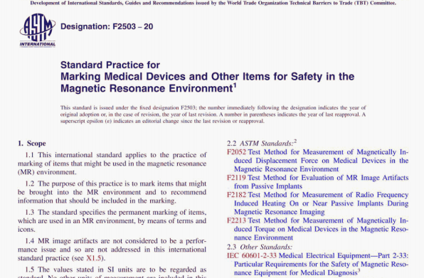 ASTM F2503:20 pdf download
