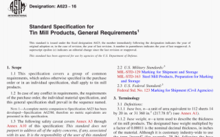 ASTM A623:16 pdf download